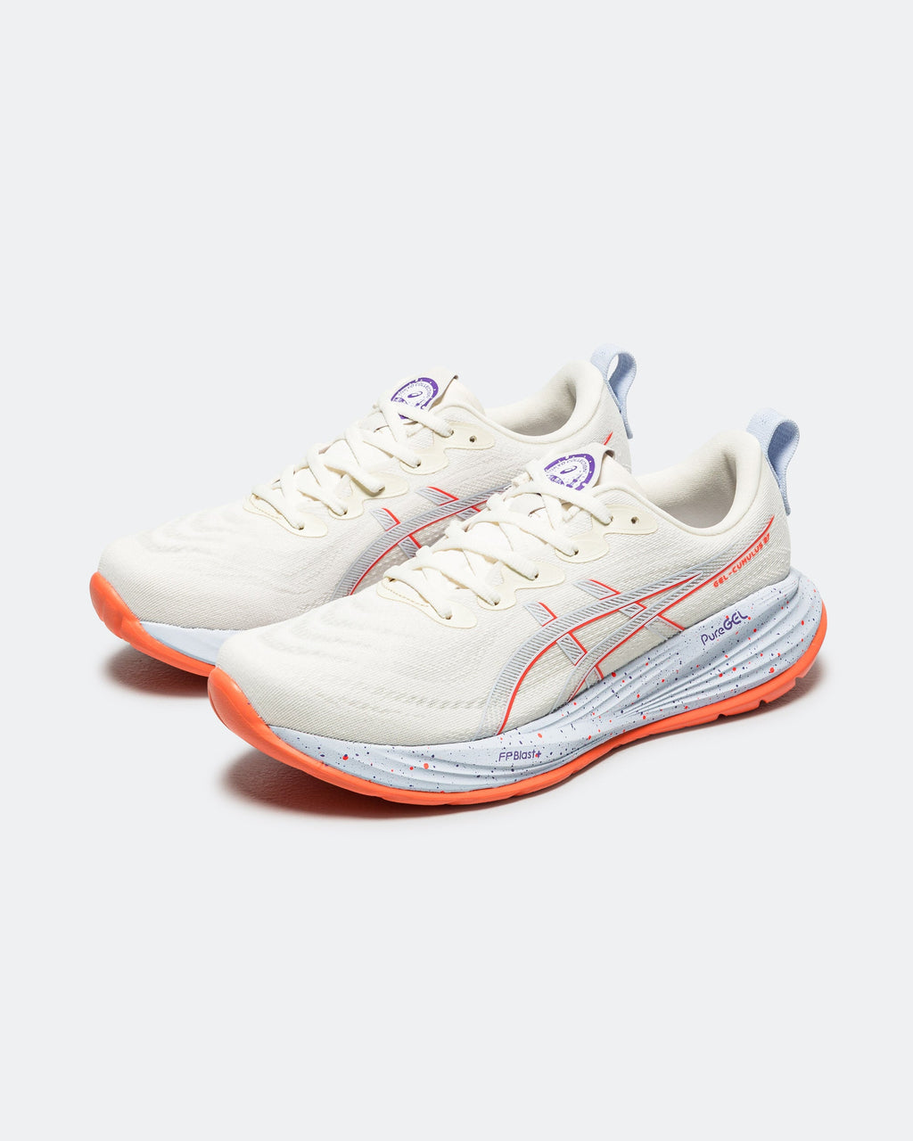 Mens Gel-Cumulus 27 Tokyo - Cream/Edo Purple