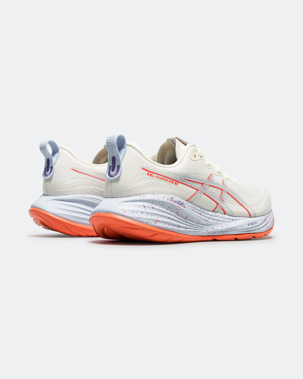 Mens Gel-Cumulus 27 Tokyo - Cream/Edo Purple