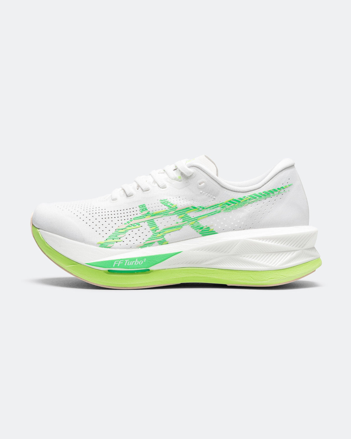 Womens Sonicblast 'Ekiden' - White/Vital Green