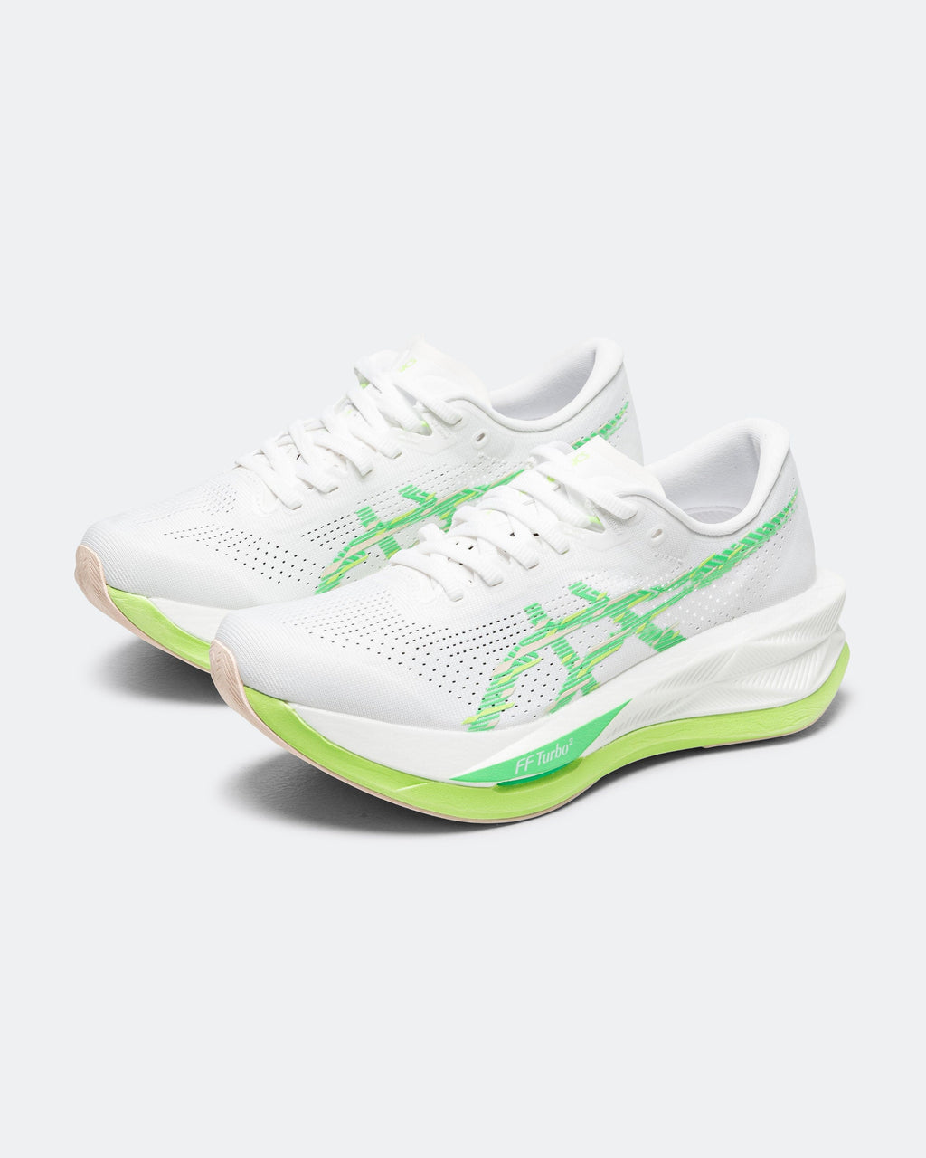 Womens Sonicblast 'Ekiden' - White/Vital Green