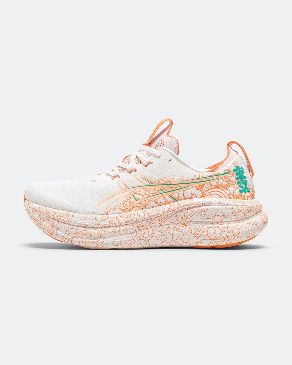 GEL-Nimbus 28 Tokyo - White/Apricot Crush