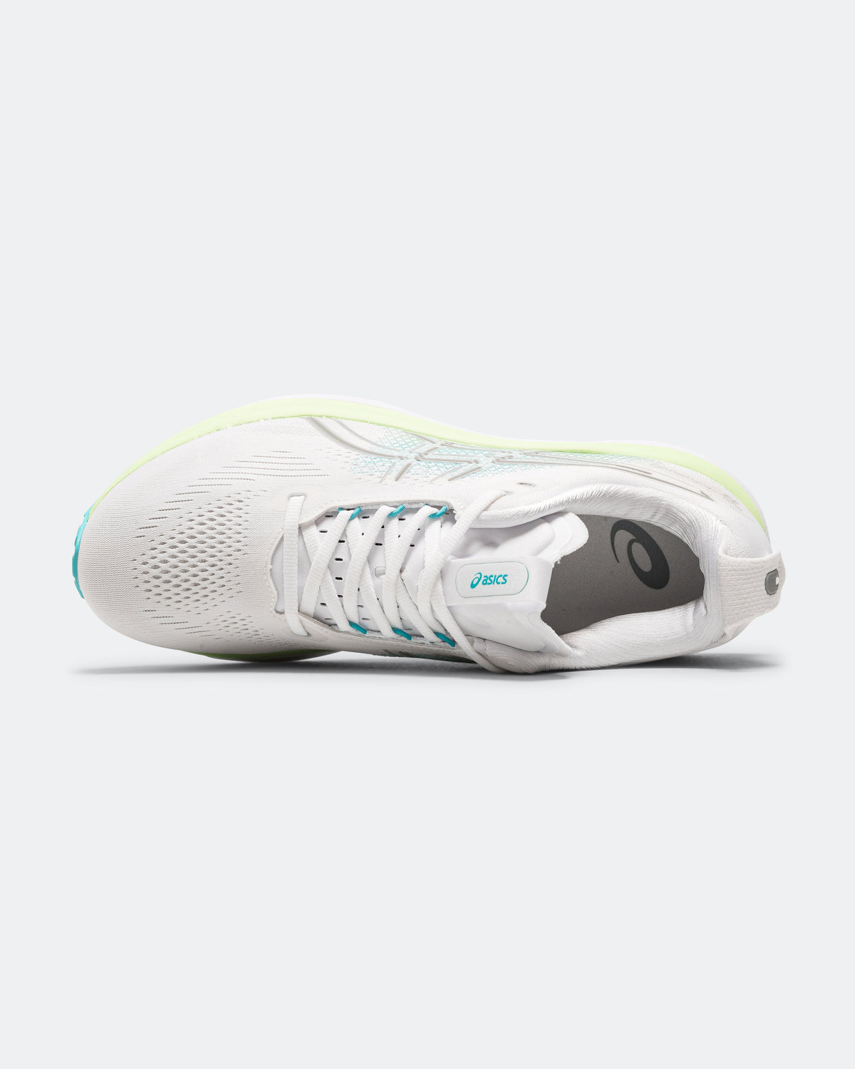 Mens GEL-Kayano 33 - White/Energy Aqua