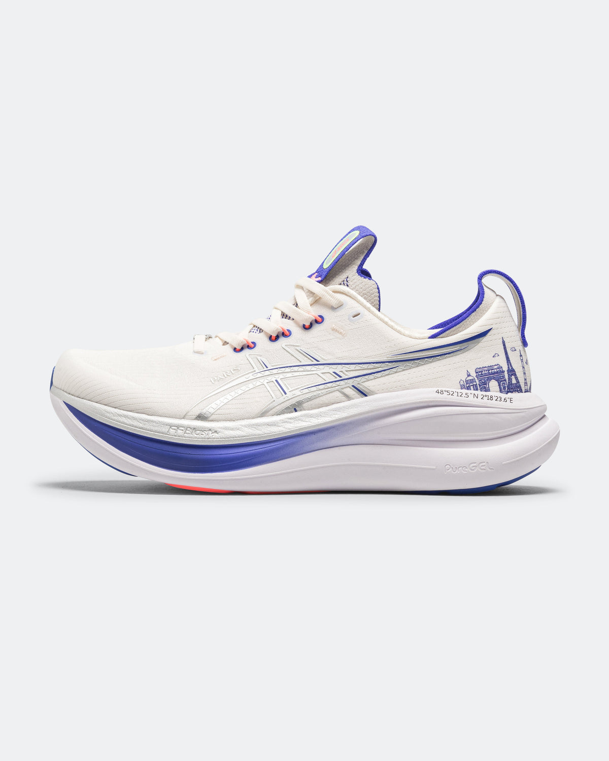 GEL-Nimbus 28 - Cream/Pure Silver