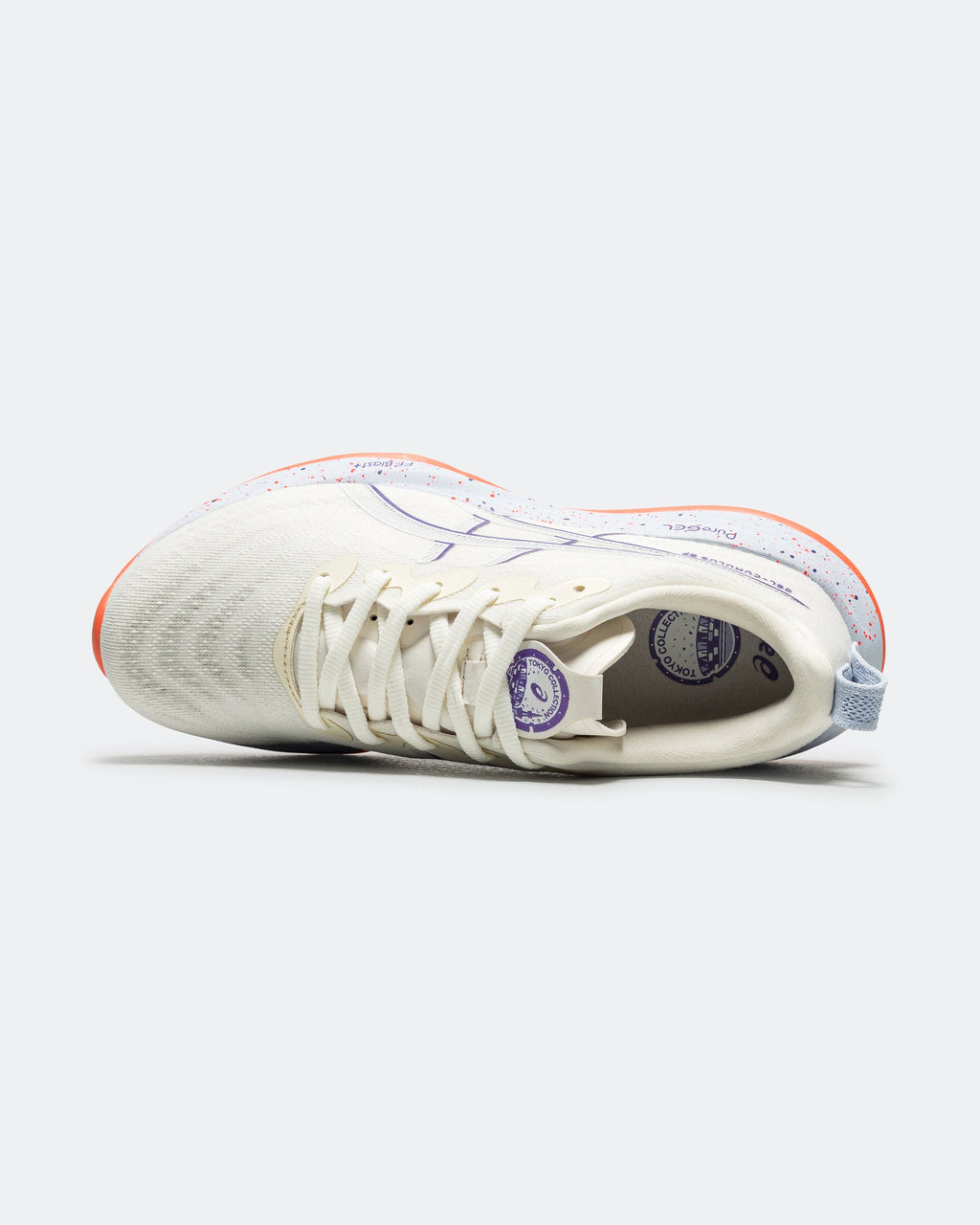 Womens Gel-Cumulus 27 Tokyo - Cream/Edo Purple